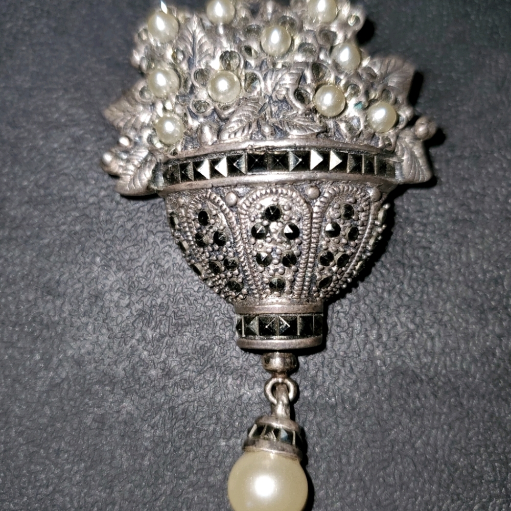 Gorgeous Markesite and Pearl